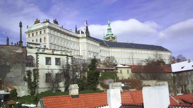 Bâtiment du château de Prague