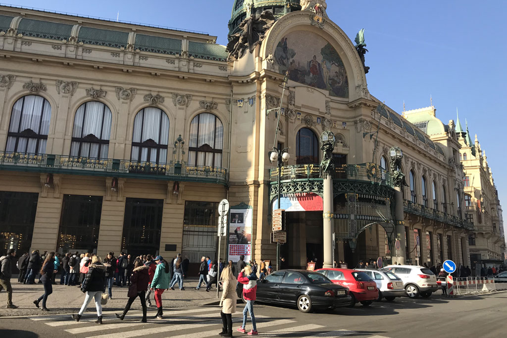 maison municipale à Prague tourisme