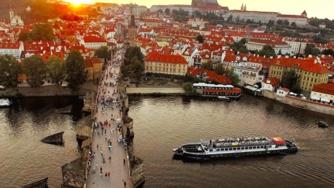 dîner croisière à Prague